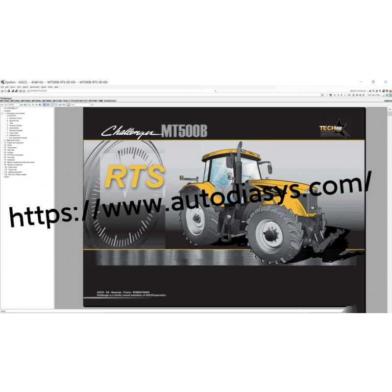 Agco North America NA [01.2021] Parts Books & Workshop Service Manuals 