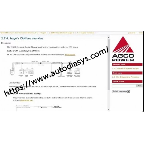 Agco SISU Power WinEEM4 Service Tool 2.8.4