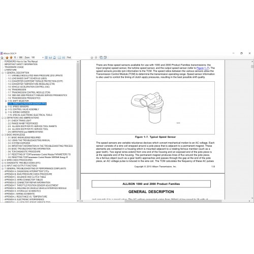 Allison DOC Full Version v2019.1+ Gen 5 Data Files With Programming with keygen