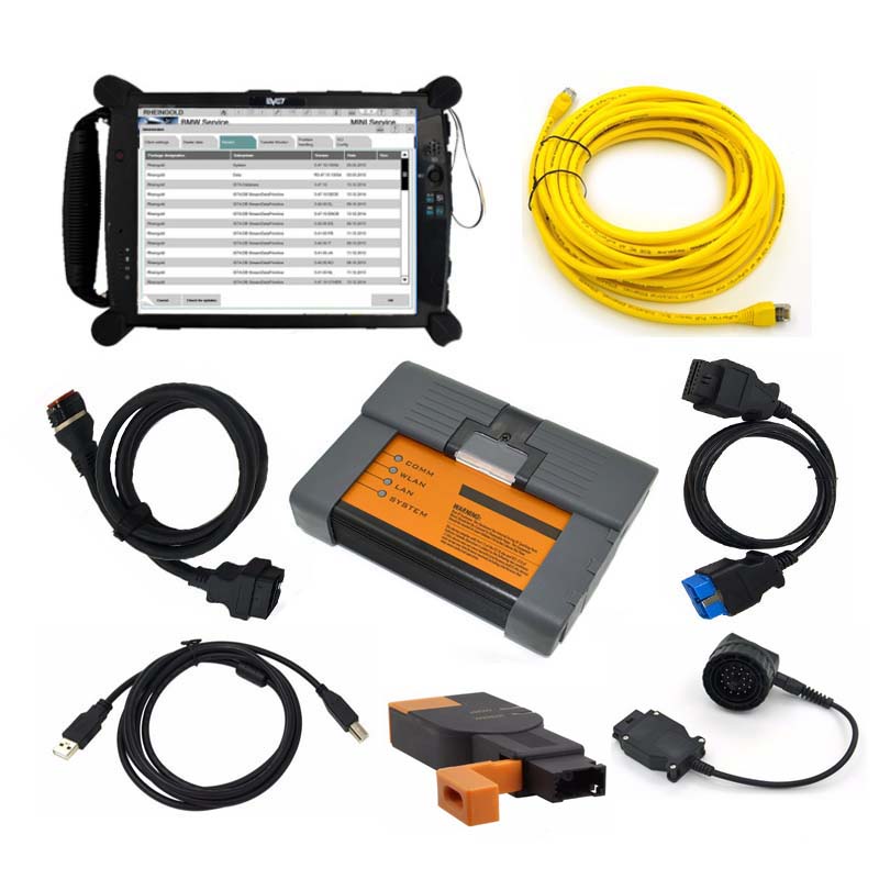 BMW ICOM A2+B+C With V2023.06 Engineers software Plus EVG7 I5 8G Tablet PC Ready to Use 