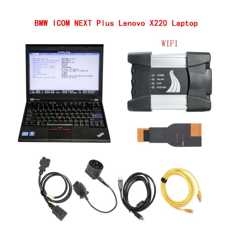 Best Quality ICOM NEXT A+B+C Scanner for BMW Professional Diagnostic Tool With 2023.06V Engineers software 