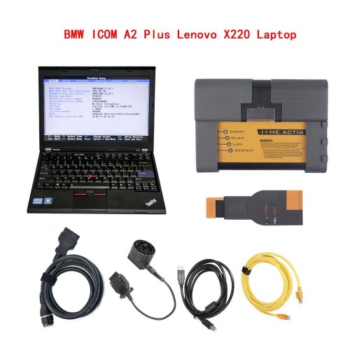V2023.06 BMW ICOM NEXT BMW ICOM A2 A+B+C BMW Diagnostic Tool Plus Lenovo X220 I5 4GB Laptop Ready to Use
