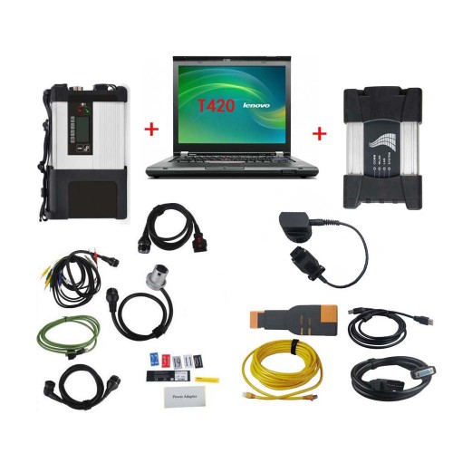 V2023.06 DOIP MB STAR C5 + V2023.06 BMW ICOM NEXT With Lenovo T420 laptop BENZ BMW Softwares Full Set Ready to Use