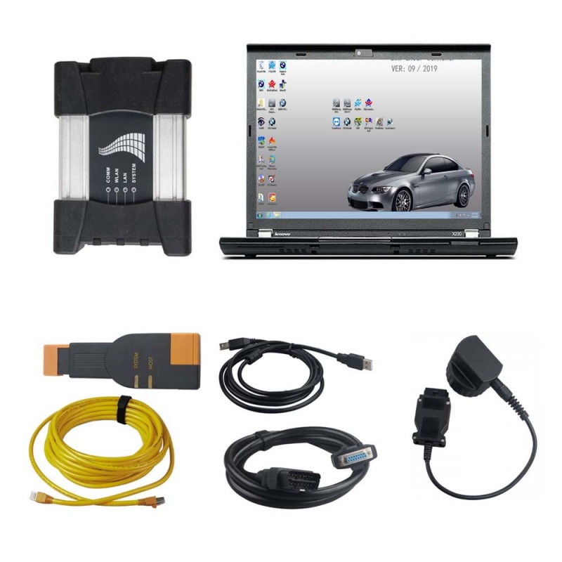 V2023.06 ICOM NEXT A3+B+C for BMW Diagnostic Tool Plus Lenovo X230 Laptop With Engineers software 