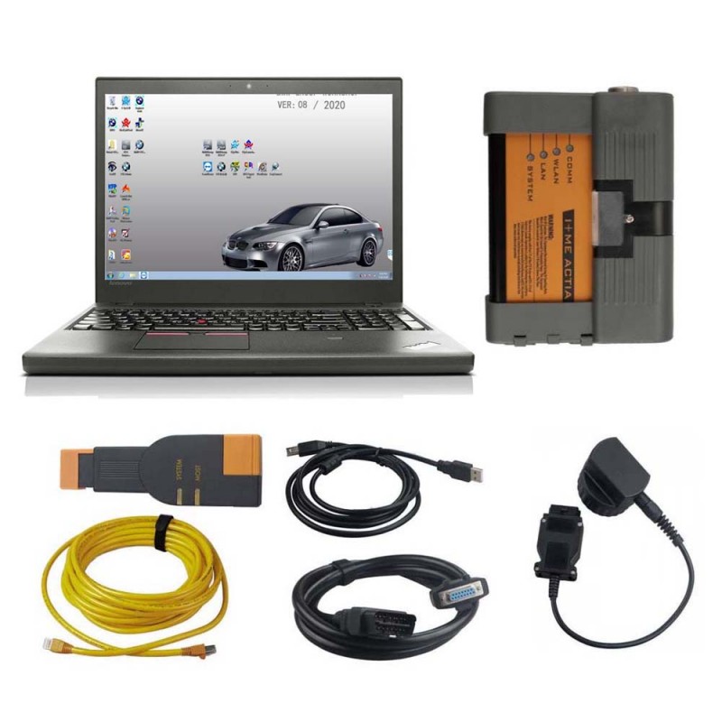 V2023.06 ICOM A2+B+C For Diagnostic & Programming Tool With Lenovo T450 I5 8G Laptop 