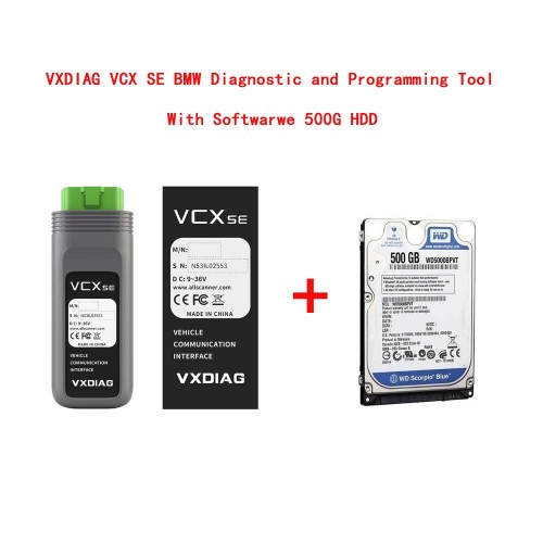 V2023.06 VXDIAG VCX SE BMW ICOM Diagnostic and Programming Tool Better Than BMW ICOM A2 A3 NEXT With WIFI