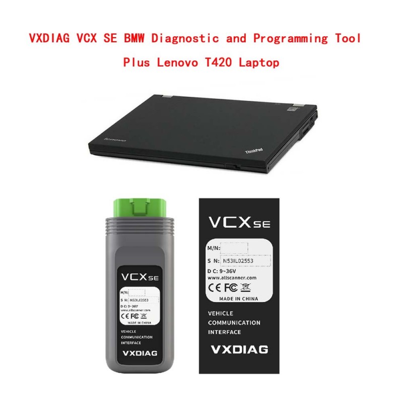 V2023.06 VXDIAG VCX SE BMW ICOM Diagnostic and Programming Tool Better Than BMW ICOM A2 A3 NEXT With WIFI 