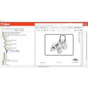 Bobcat Service Library [02.2021] Service & Maintenance Manuals 