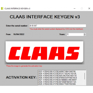 CLAAS CDS CANUSB Interface Activation Key (Only It Is Key Not Interface ) 