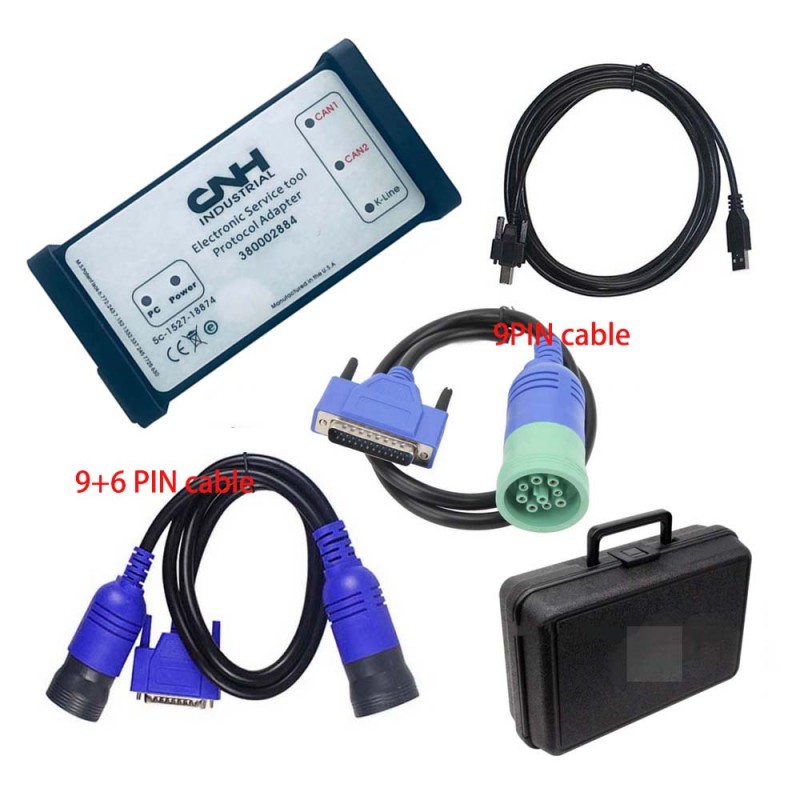 New Holland Electronic Service Tools (CNH EST 9.8 8.6 engineering Level) CNH DPA5 kit diagnostic tool 