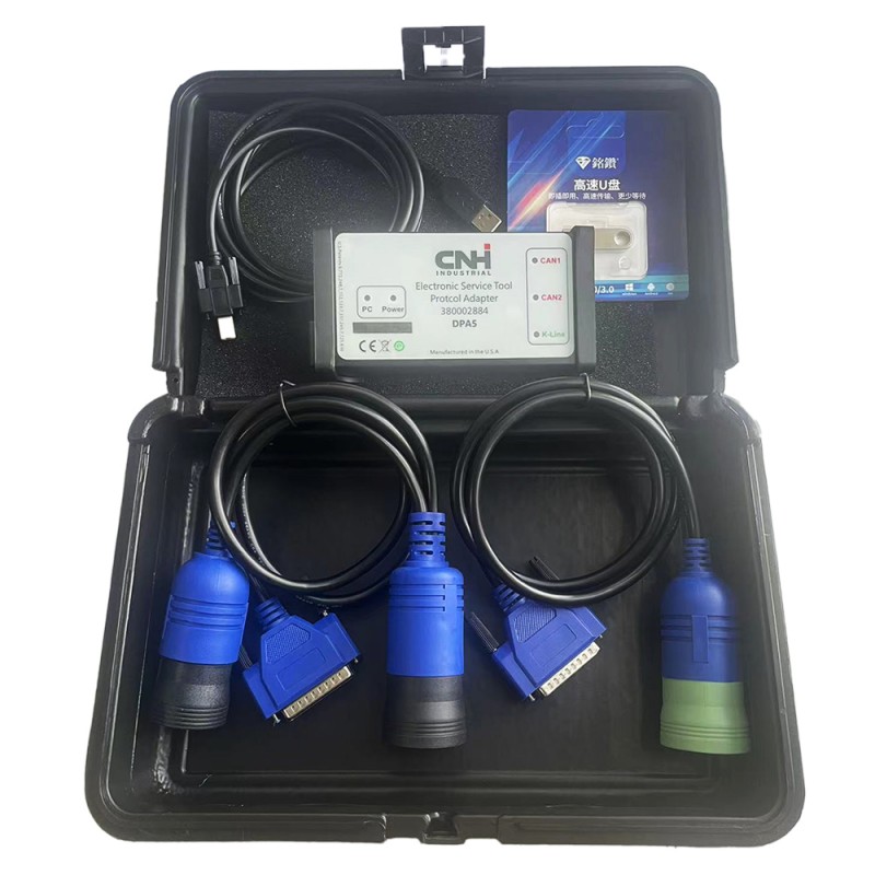 New Holland Electronic Service Tools (CNH EST 9.8 8.6 engineering Level) CNH DPA5 kit diagnostic tool 