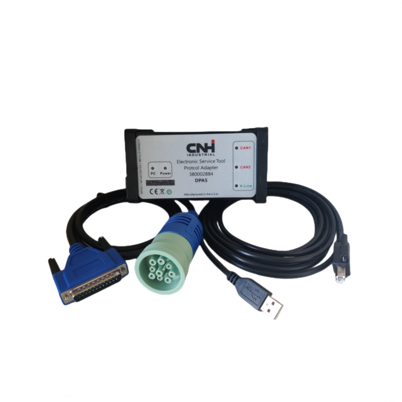 CNH Electronic Service Tool [CNH EST 9.8 Engineering level] Protocol Adapter 380002884 DPA5