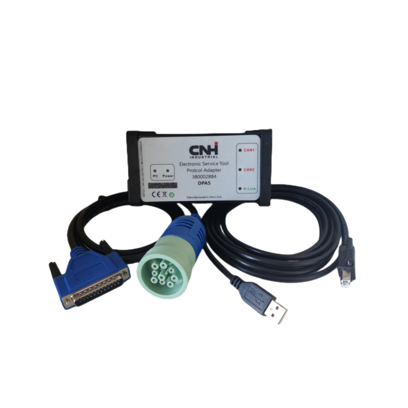 CNH Electronic Service Tool [CNH EST 9.8 Engineering level] Protocol Adapter 380002884 DPA5 