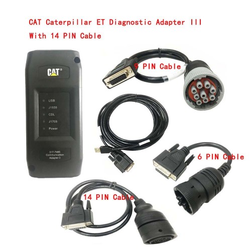CAT Caterpillar ET 2023ADiagnostic Adapter III Cat Communication Adapter 3 (Real Caterpillar ET3 Adapter 3)