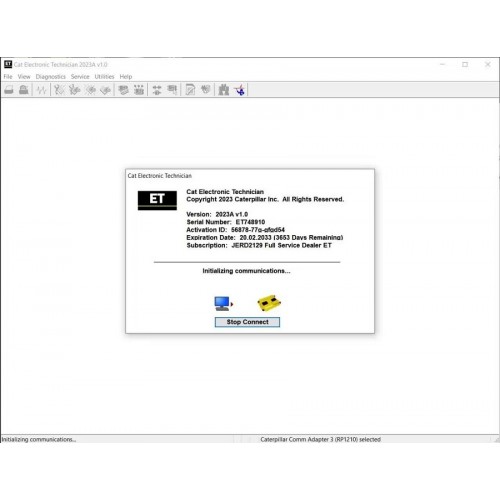Cat Caterpillar ET 2023A 2022A 2019C Software Caterpillar Electronic Technician With 1 Time Free Activation