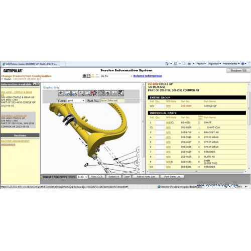 Caterpillar Service Information System Cat SIS 2022 EPC repair software Parts catalog + repair manuals