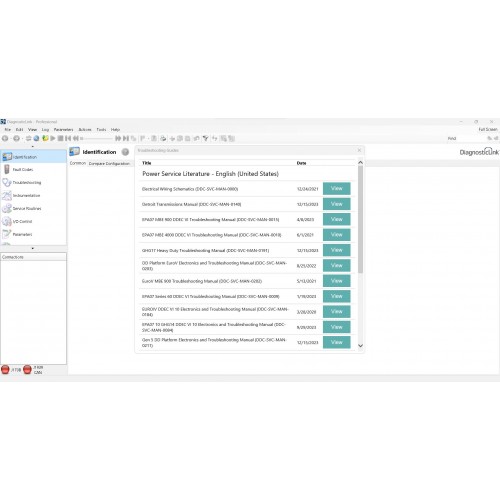 Detroit Diesel Diagnostic Link Professional 8.19 [DDDL sp1 8.19] Level 10+Troubleshooting with keygen