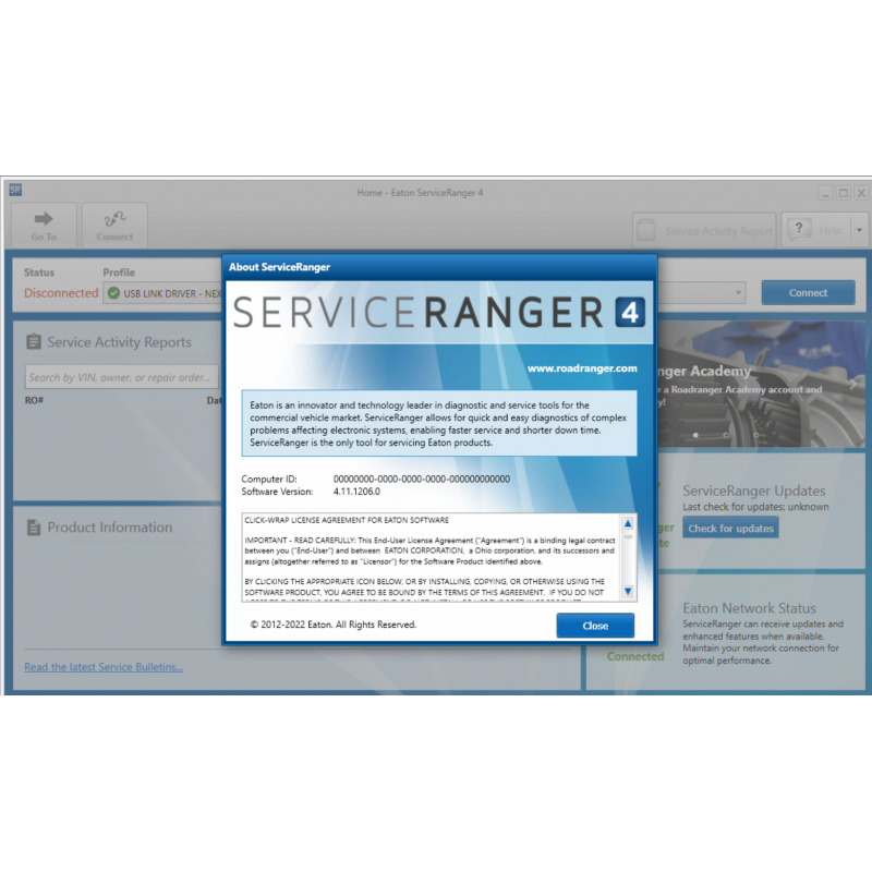 Eaton ServiceRanger v4.11 Profesional 09.2023 – with Kg 