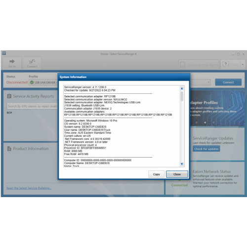 Eaton ServiceRanger v4.11 Profesional 09.2023 – with Kg