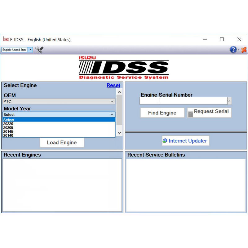  Isuzu Diagnostic Service System E-IDSS [2022.11] for Isuzu excavator engine 