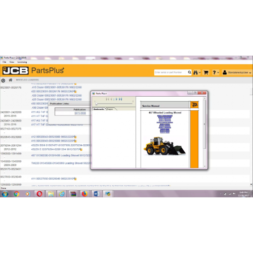 JCB Service Parts Pro 2.00.0004 [2017] + Service Manual 2017