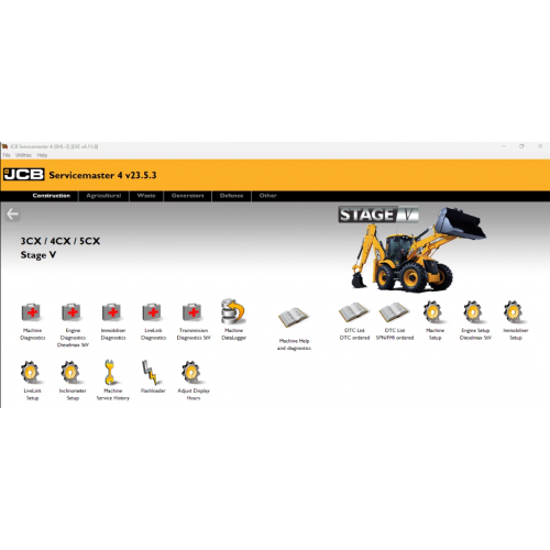 JCB SERVICE MASTER 4 23.5.3