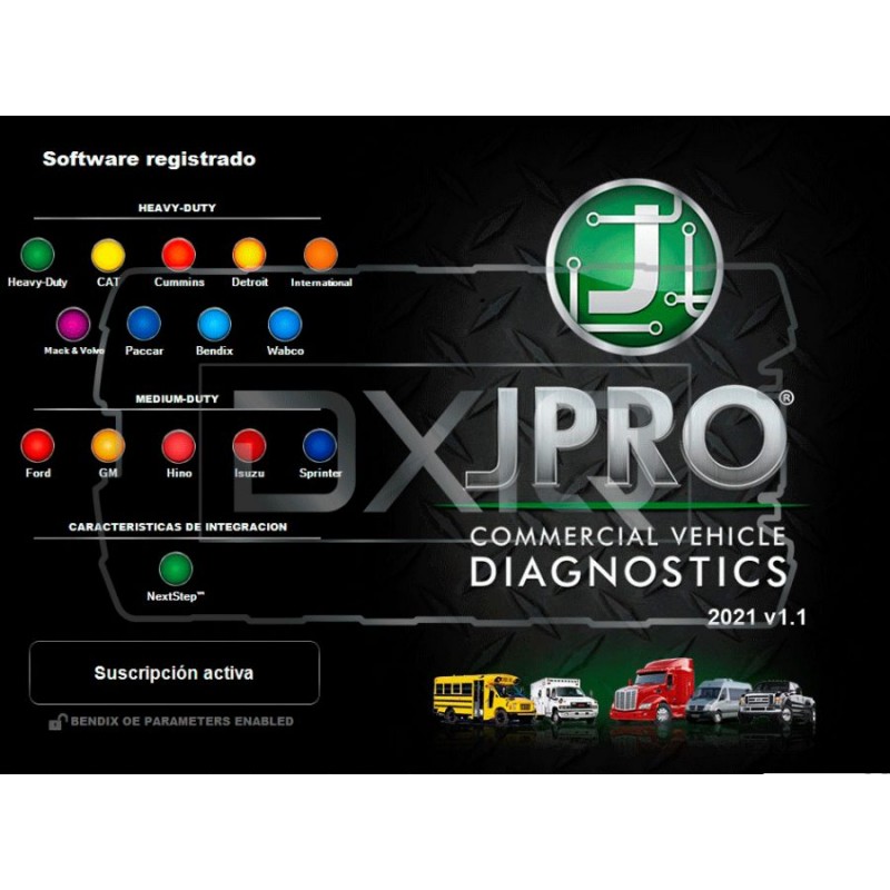 JPRO Professional 2024 V3 Heavy Truck Diagnostic Scanner Tool Noregon JPro DLA+ 2.0 Adapter Kit 