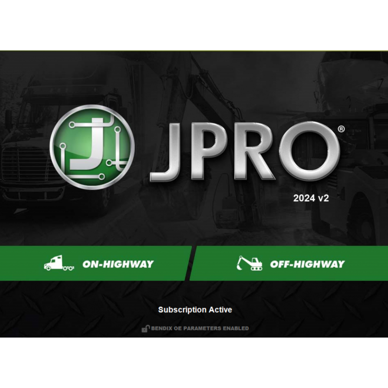 JPRO Professional Truck Diagnostic Software 2025 V1 