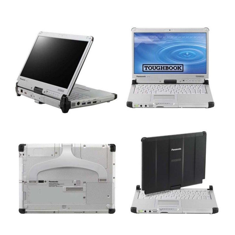 2023.06 DOIP MB SD Connect Compact 4 Star Diagnosis With Panasonic CF-C2 laptop 256G SSD Support Offline Programming 