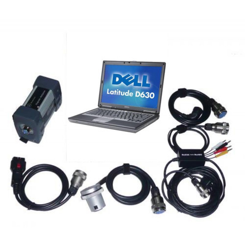 Mb star c3 mercedes Benz star C3 diagnostic tool 2021.09 with Dell D630 Laptop for Benz Trucks & Cars 