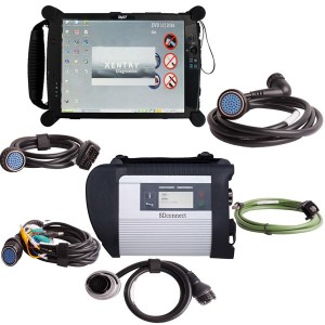 V2023.06 DOIP MB SD Connect Compact C4 Star Diagnosis With WIFI Plus EVG7 4GB Tablet PC Work For Benz Cars and Trucks 