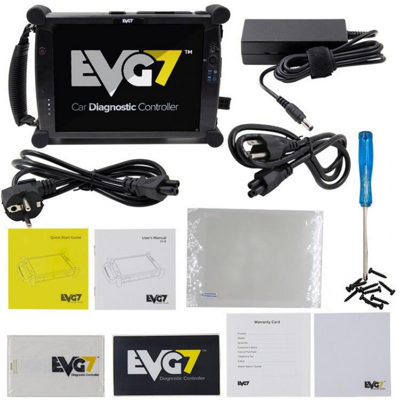 V2023.06 Mercedes BEZN C6 MB SD Connect C6 DoIP Xentry Diagnosis VCI Plus EVG7 Tablet PC Ready to Use 