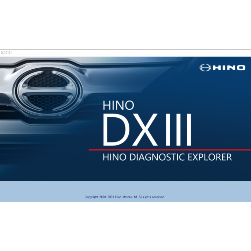 Hino DX3 Diagnostic eXplorer v1.23.6 