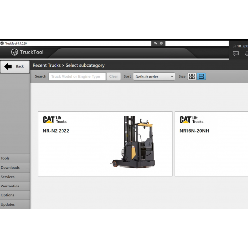 TruckTool  4.6 Diagnostic Tool for Rocla, Mitsubishi, CAT, Unicarriers, TCM