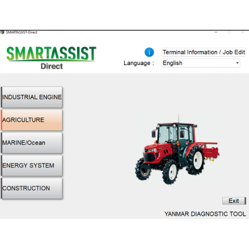 Yanmar SmartAssist-Direct v2.44 Diagnostic Tool – with Kg 