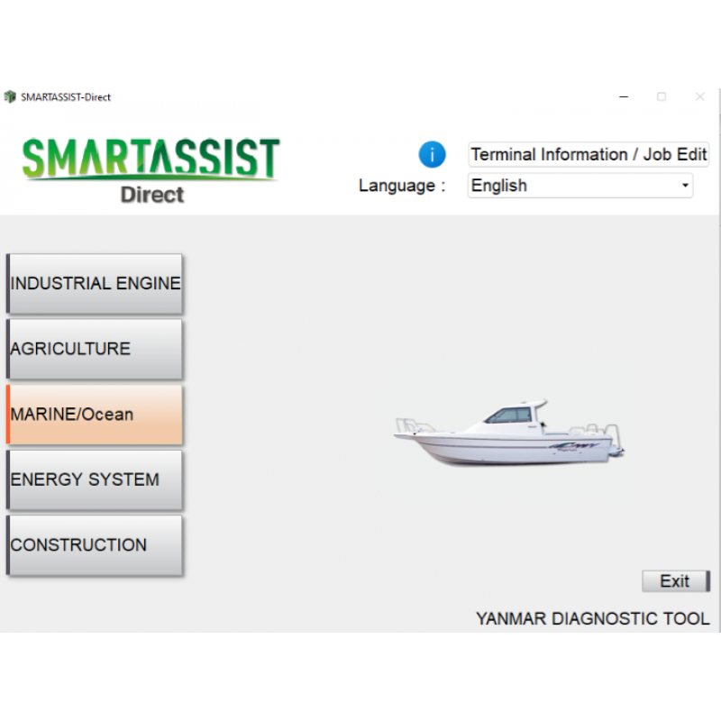 Yanmar SmartAssist-Direct v2.44 Diagnostic Tool – with Kg 