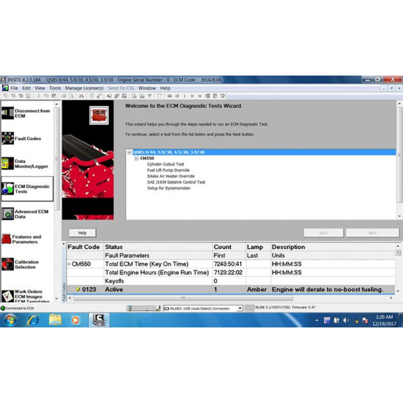 Cummins INSITE Newest 8.7 Software 8.7 Pro Version No Time Limited 