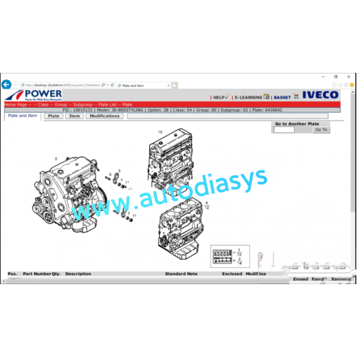 Iveco Power Trucks + Buses 09.2023 Parts Catalog