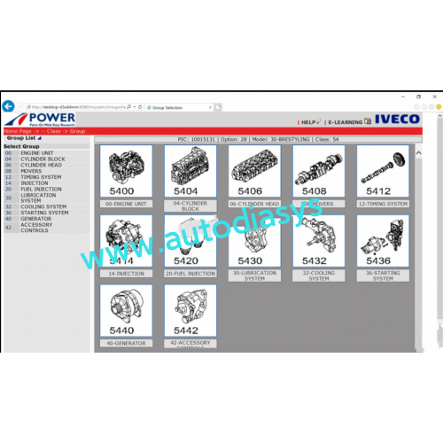 Iveco Power Trucks + Buses 09.2023 Parts Catalog