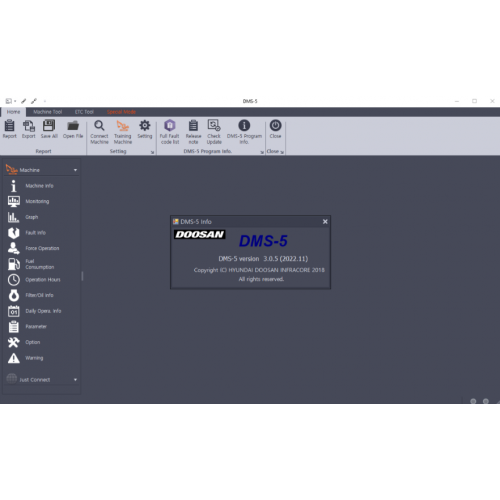 Doosan DMS-5 v3.1.0 Diagnostic Tool 2023.07